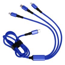 Зарядний кабель Solin Type-C 3в1 60W